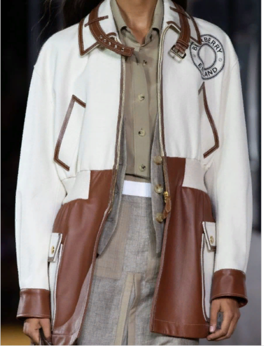 Windbreaker with décor