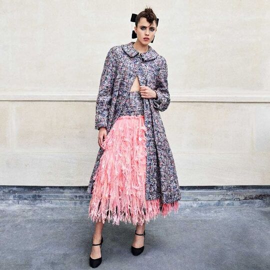 Tweed coat