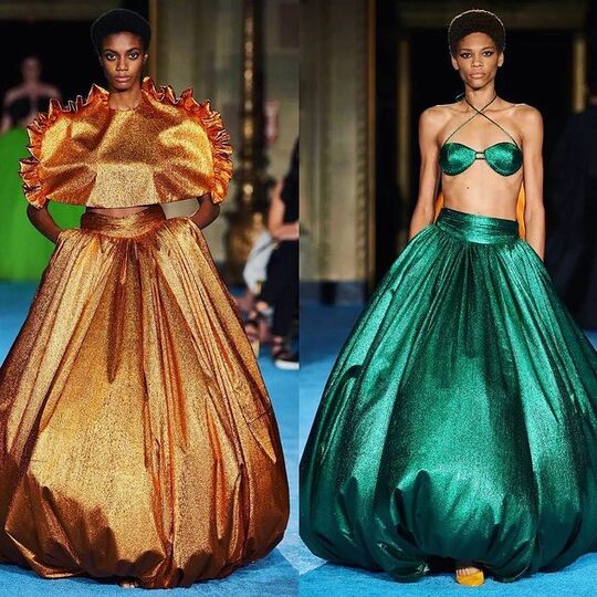 Puffy skirts