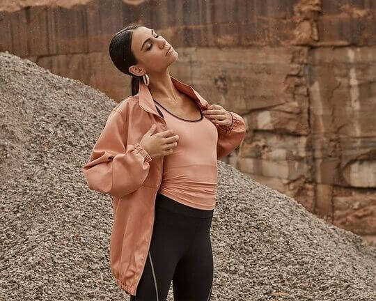 Bright windbreaker