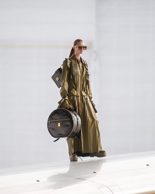 Fashionable trench coat
