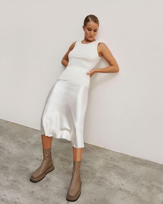 White dress