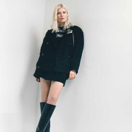 Tweed skirt