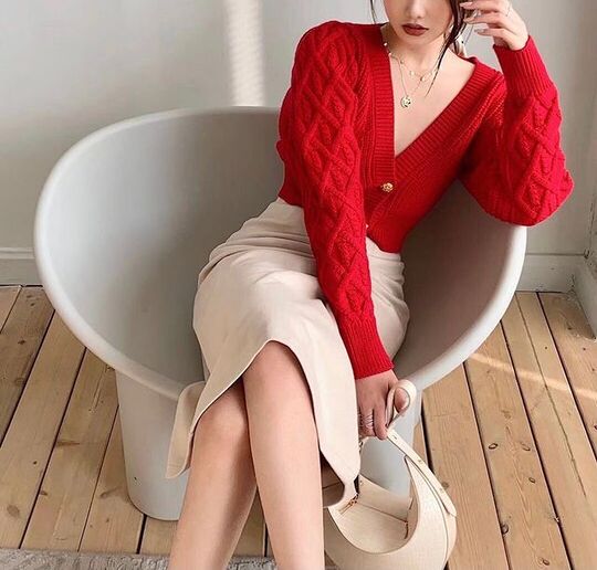 Red jacket