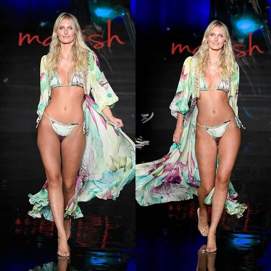 Swimsuit with cape