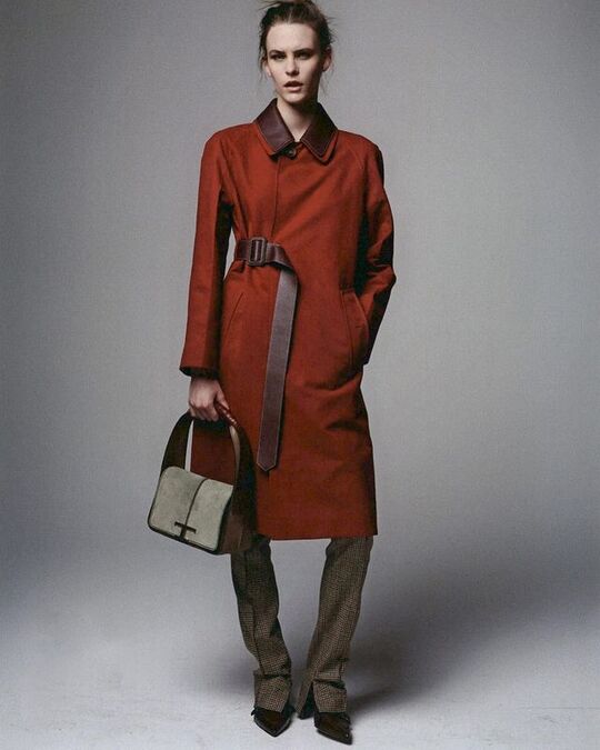 Dark brown coat
