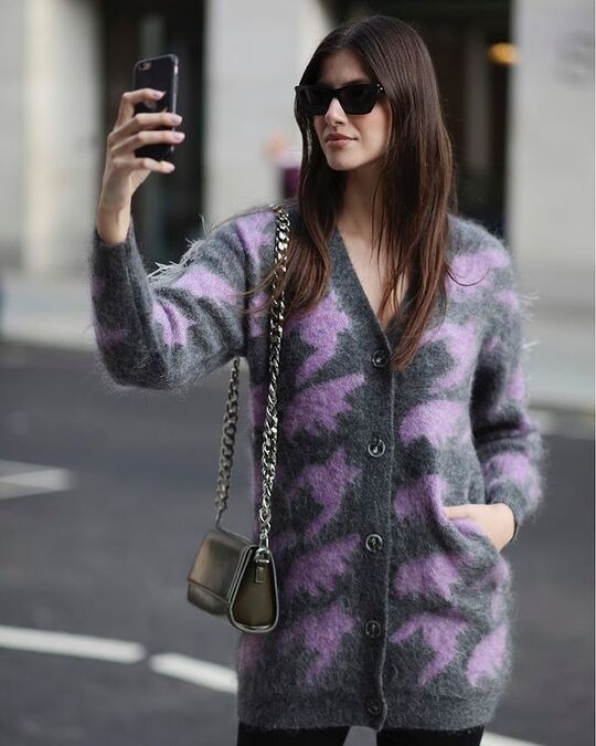 Jacket with prints