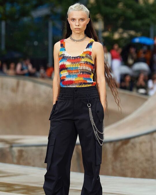 Knitted T-shirt