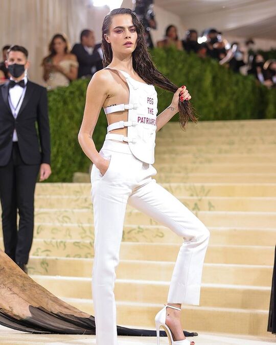 White suit