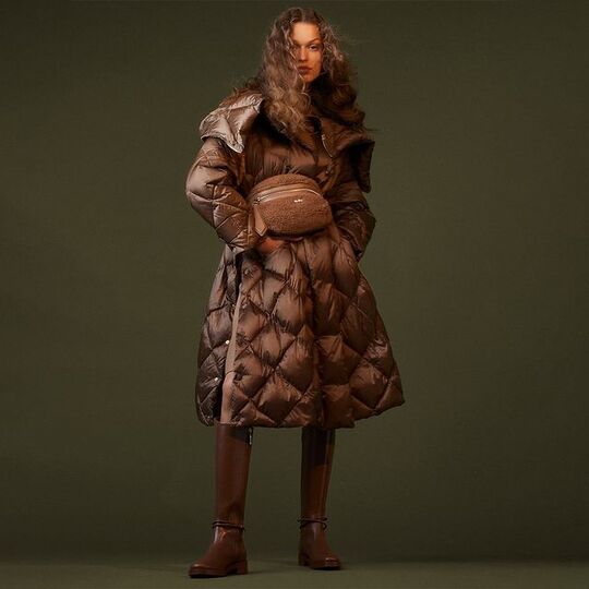 Down jacket oversize
