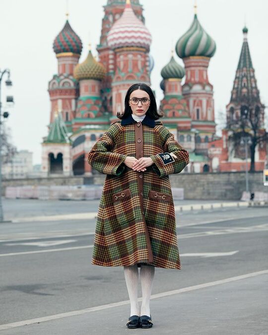 Plaid coat