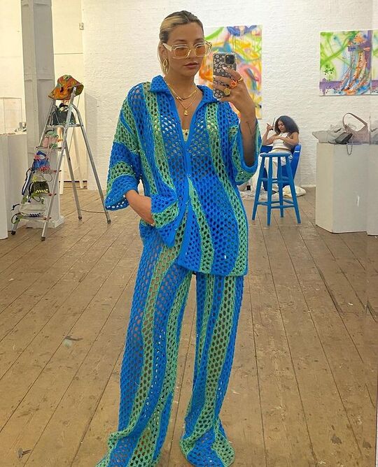 Blue colors