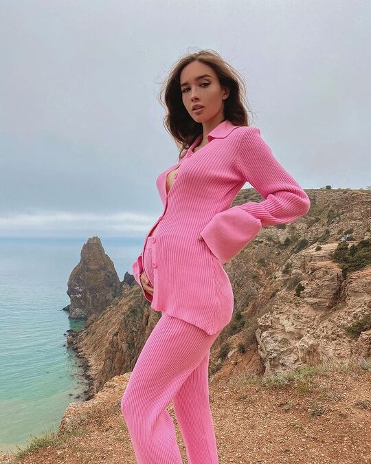 Pink costume