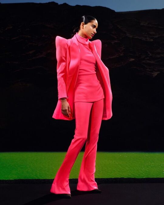 Pink costume