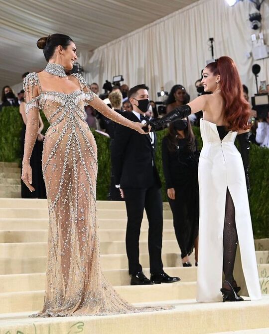 Transparent dress