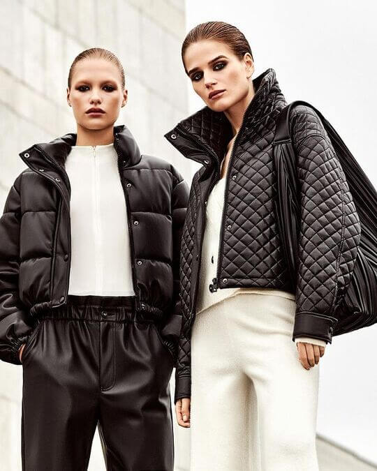 Stylish black jackets