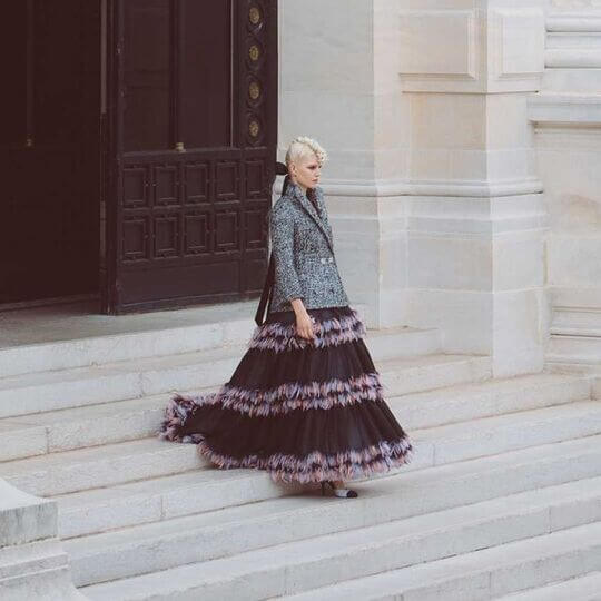 Multi-tiered skirt