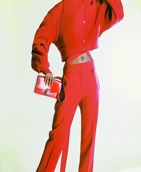 Red jacket