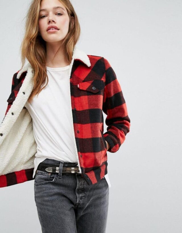 Plaid jacket