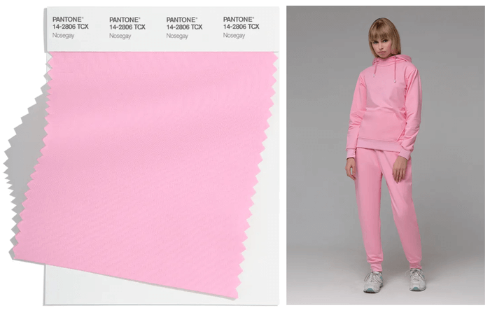 Floral pink color