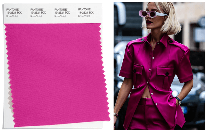 Pink-purple color
