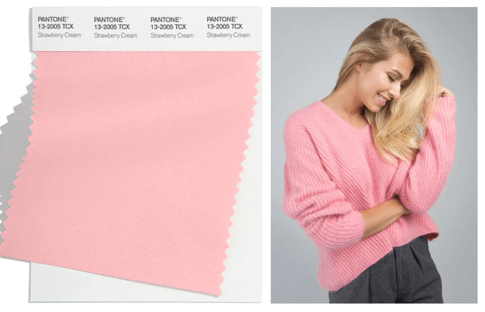 Sweet pink color