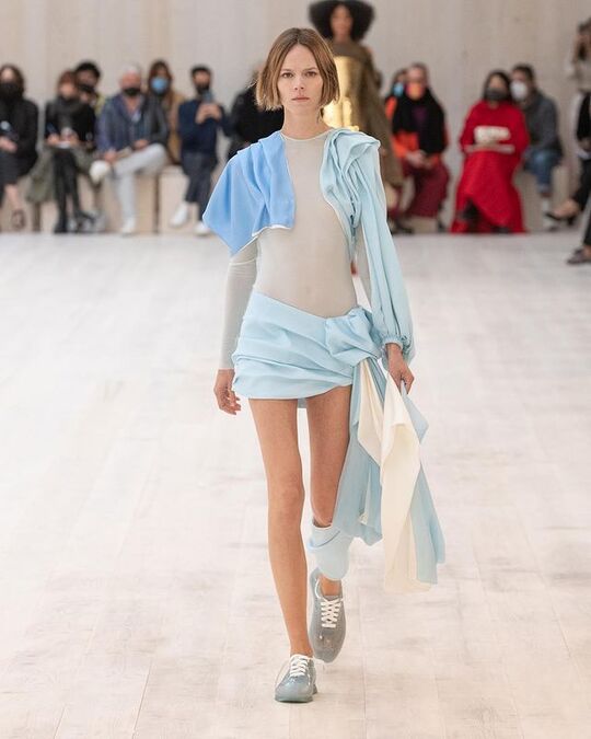 Abstraction in the outfit