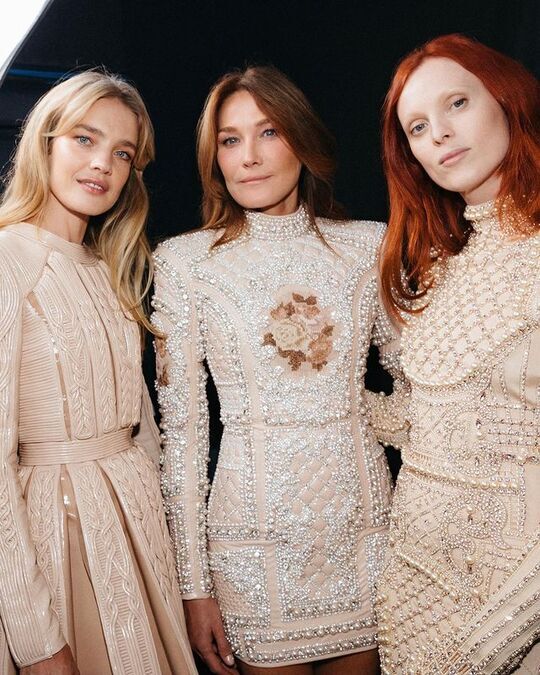 Natalia Vodianova and other models