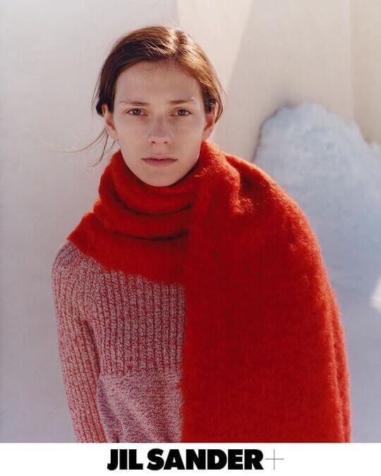 Bright scarf