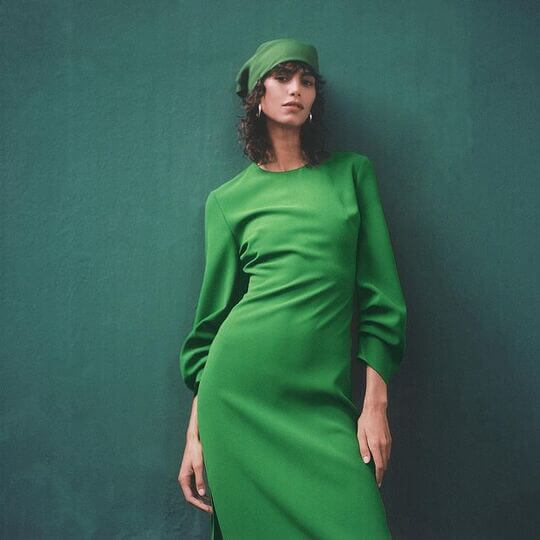 Green Scarf