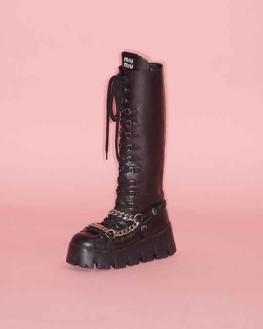 Lace-up boots