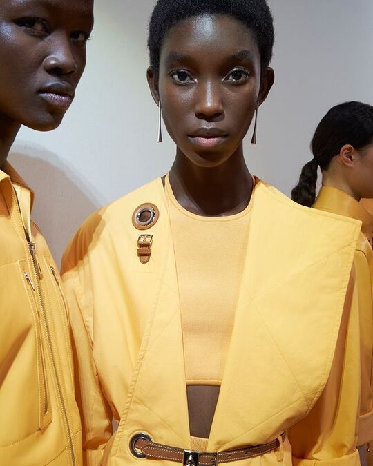 Cheerful yellow