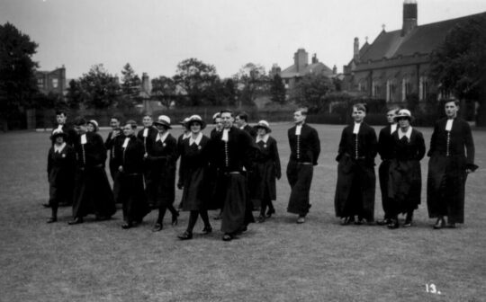 Academic style uniform