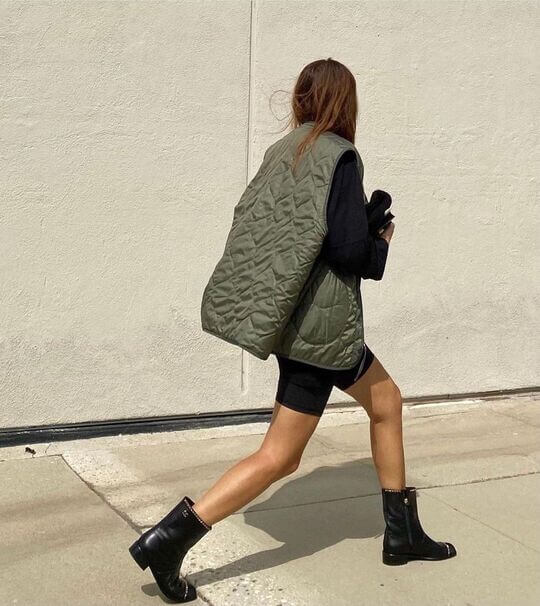 Quilted vest