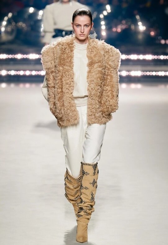 Sheepskin vest