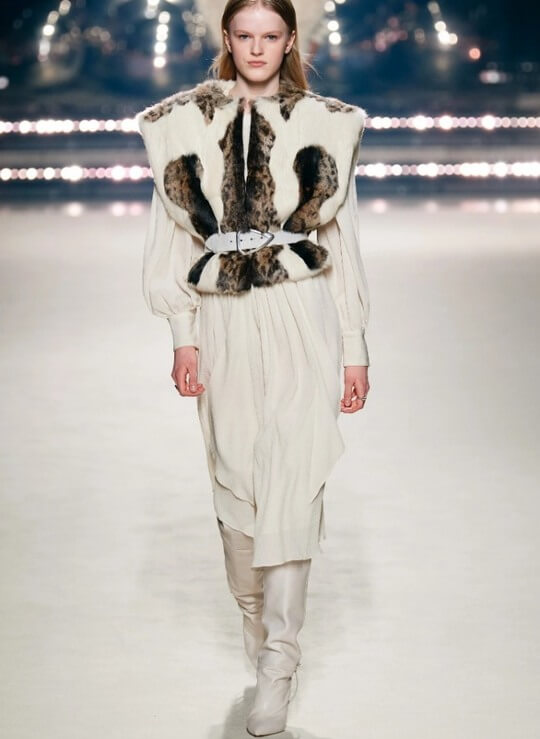 Cropped vest