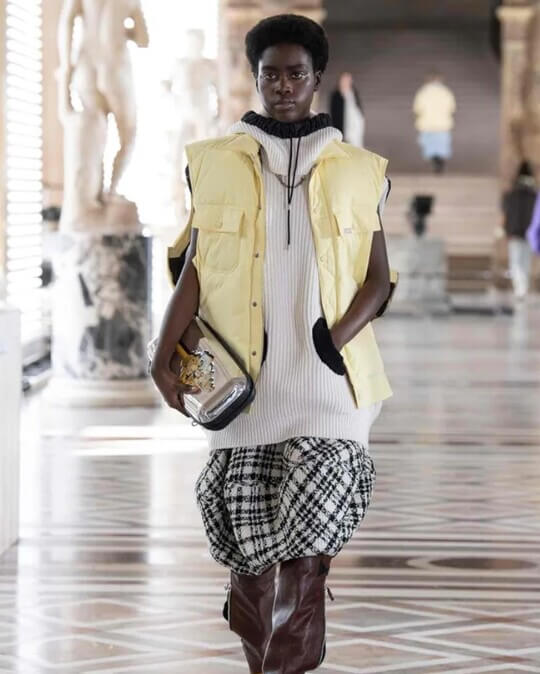 Louis Vuitton pastel vest