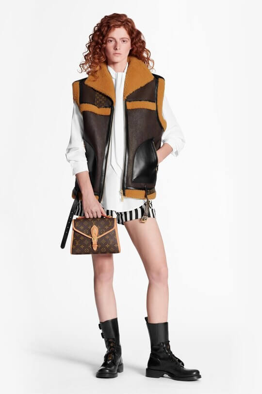 Vest with Louis Vuitton fur