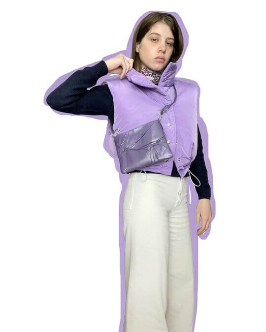 Lilac vest
