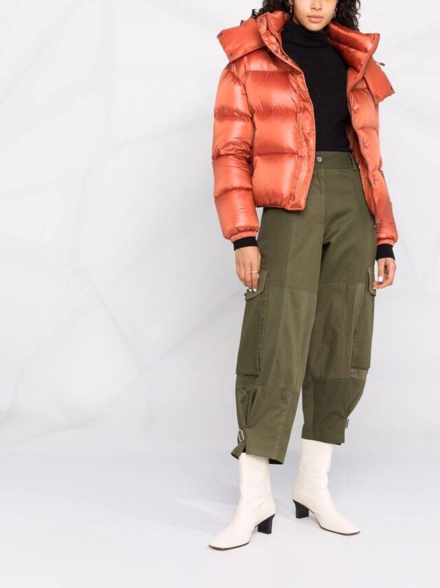 Orange down jacket Patrizia Pepe
