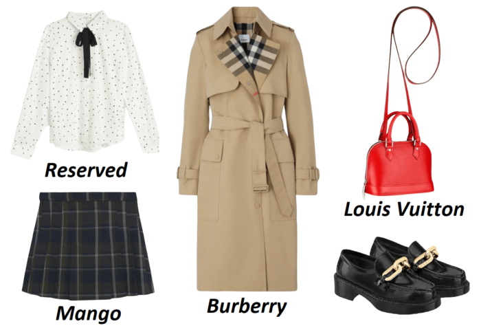 Preppy bow