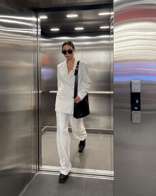 White suit