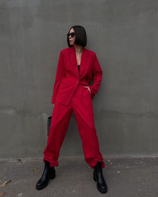 Red costume