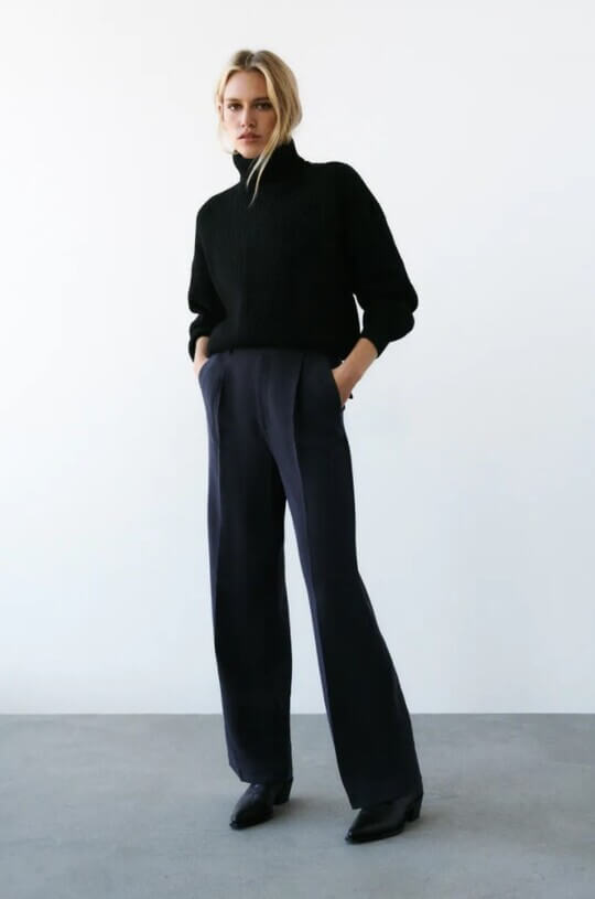 Black sweater
