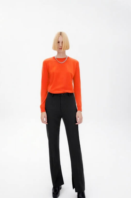 Jumper in pants