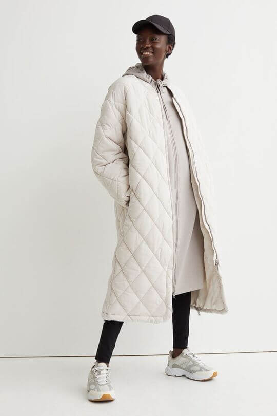 Quilted coat