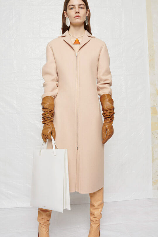Brown gloves