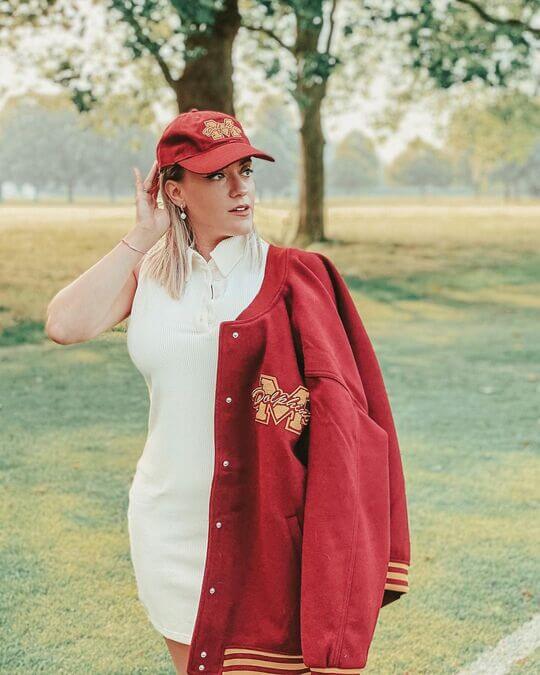 Cap with dress