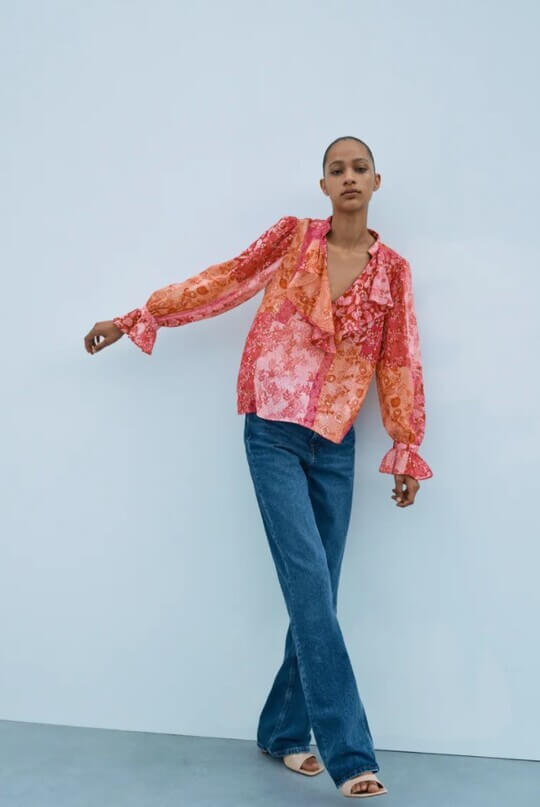 Patchwork shirt