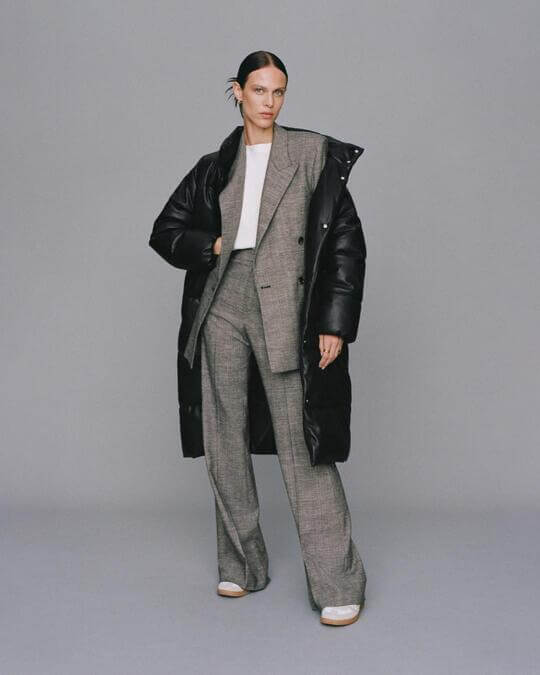 Dark Down Jacket by Mango